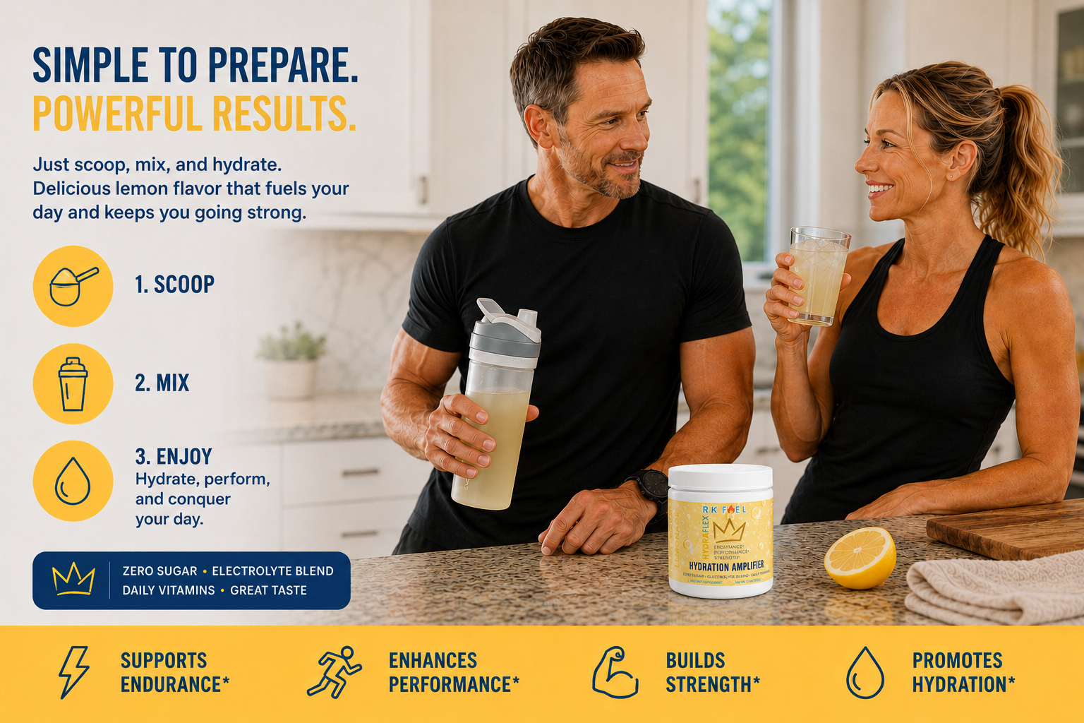 HYDRAFLEX HYDRATION AMPLIFIER (Lemonade)