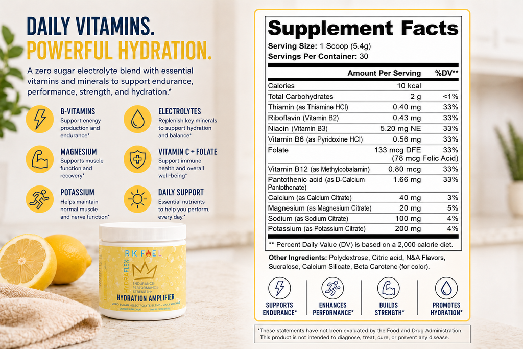 HYDRAFLEX HYDRATION AMPLIFIER (Lemonade)